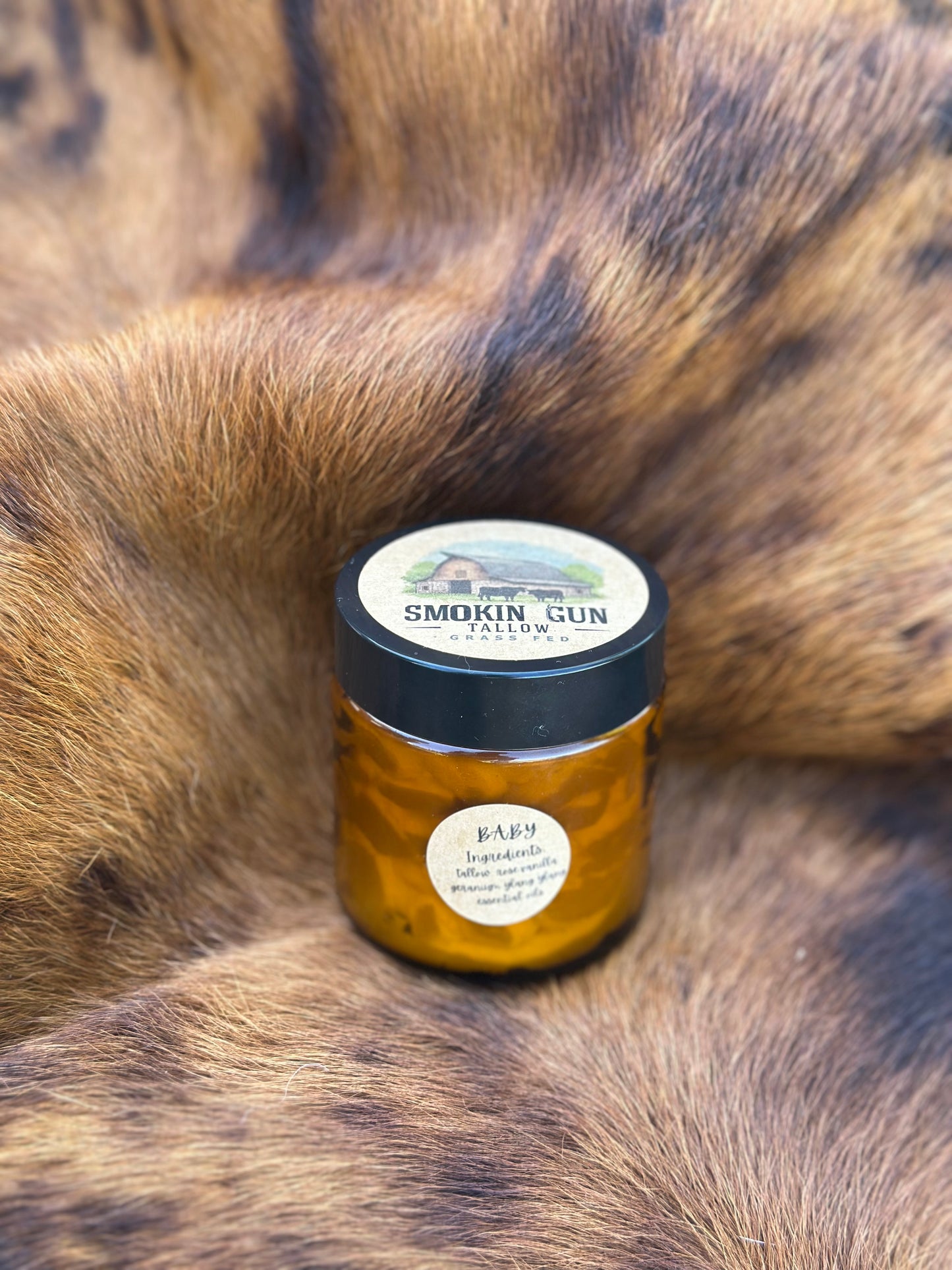 Baby whipped face/body tallow