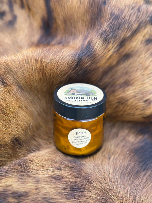 Baby whipped face/body tallow